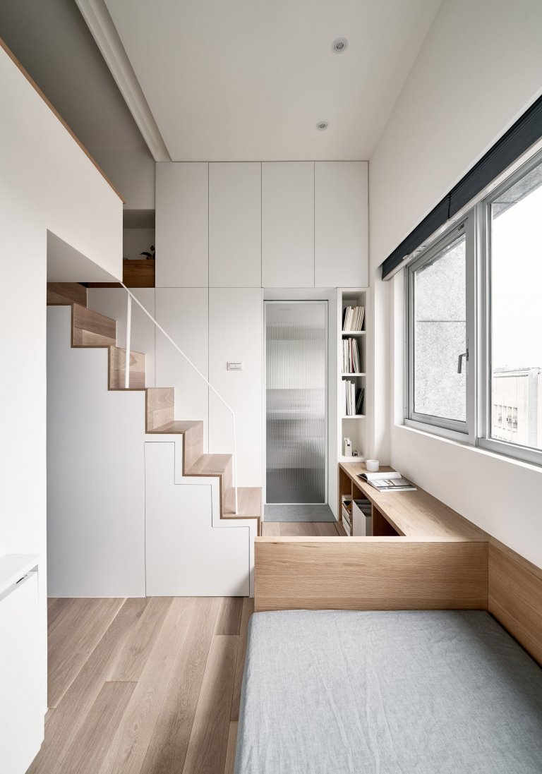 I na ploše 17,6 m² může vzniknout dokonalé bydlení