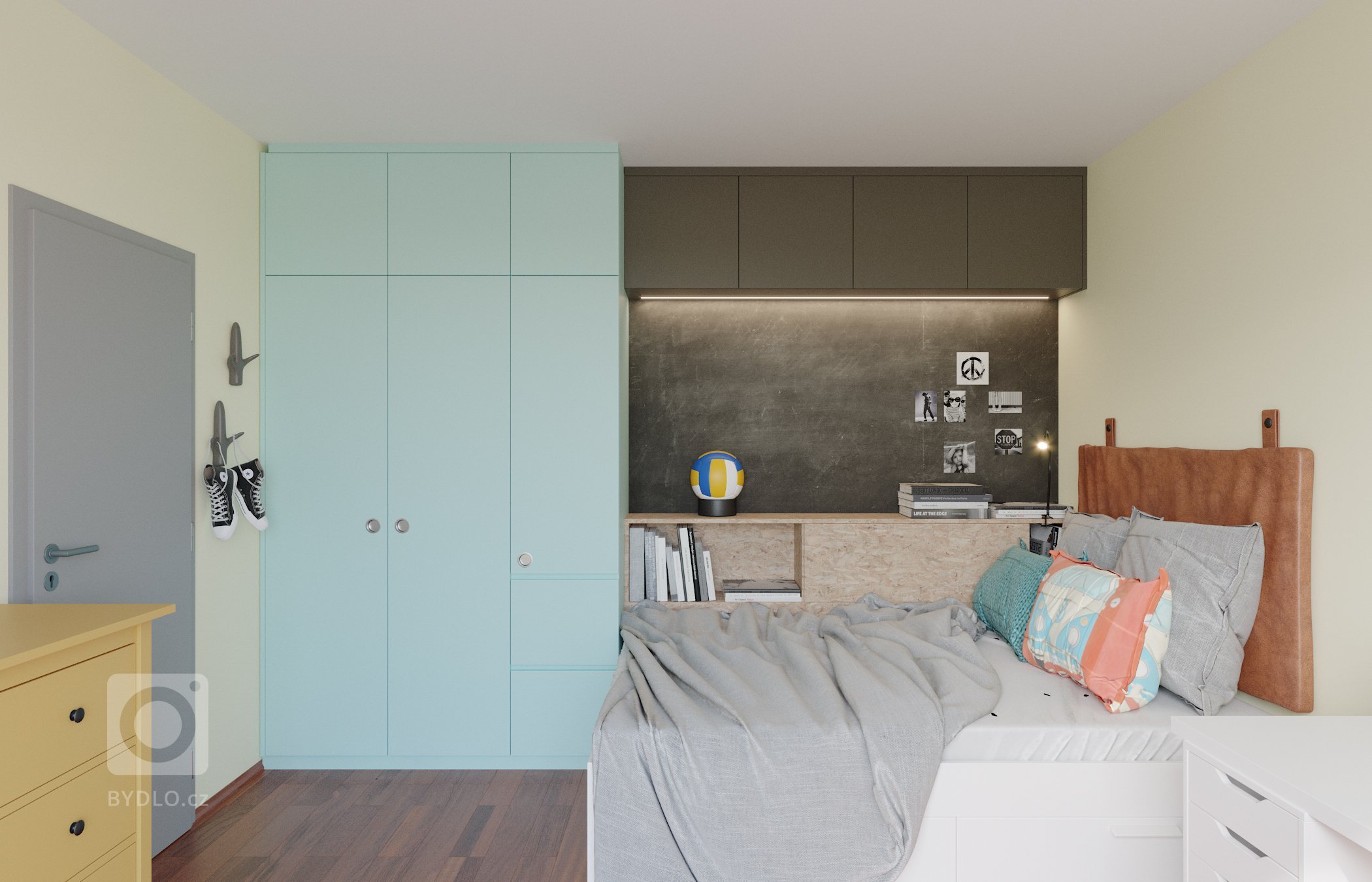 Představujeme vám architektonický návrh dětského pokoje pro teenagera. Každý dětský pokoj je jako každé dítě jedinečný, odrážející jeho osobnost. Tento byl…