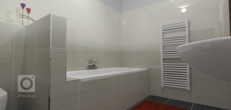 Vizualizace koupelny