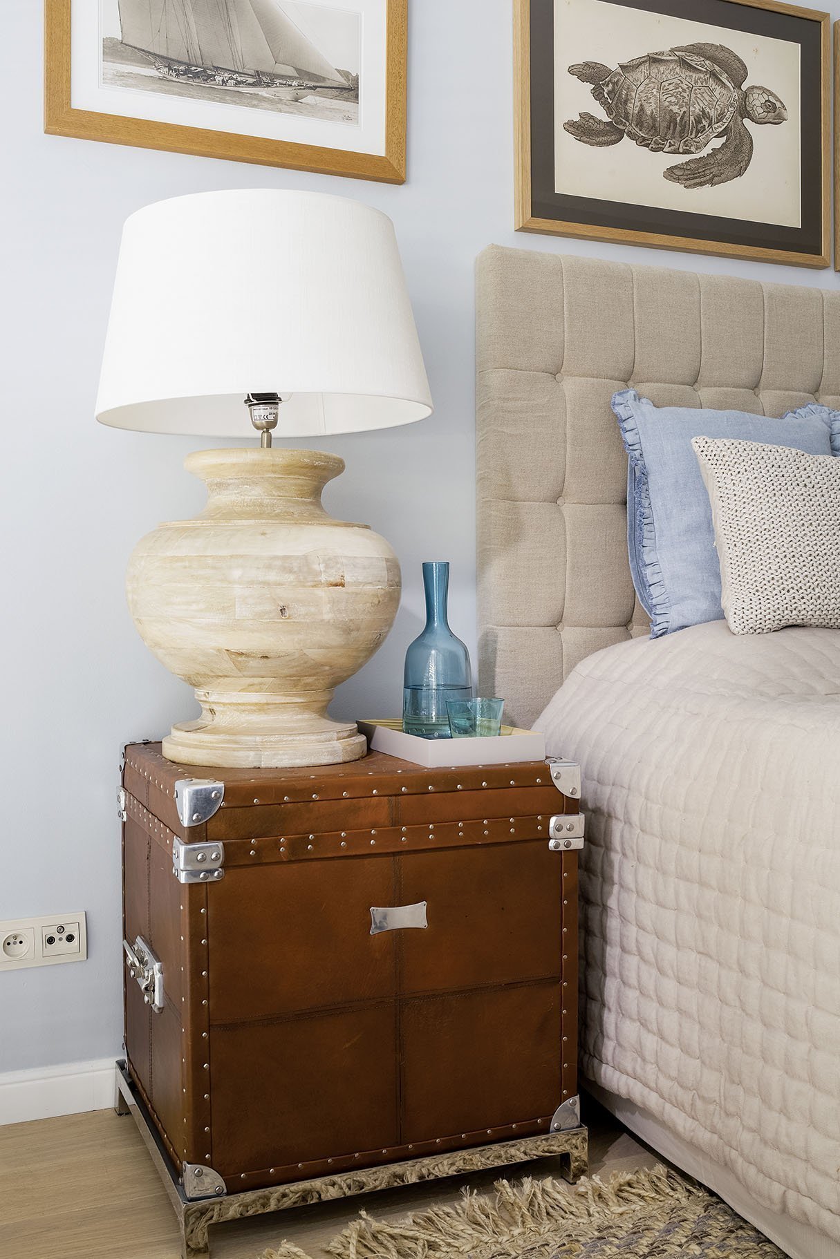 Apartmán v přímořském stylu