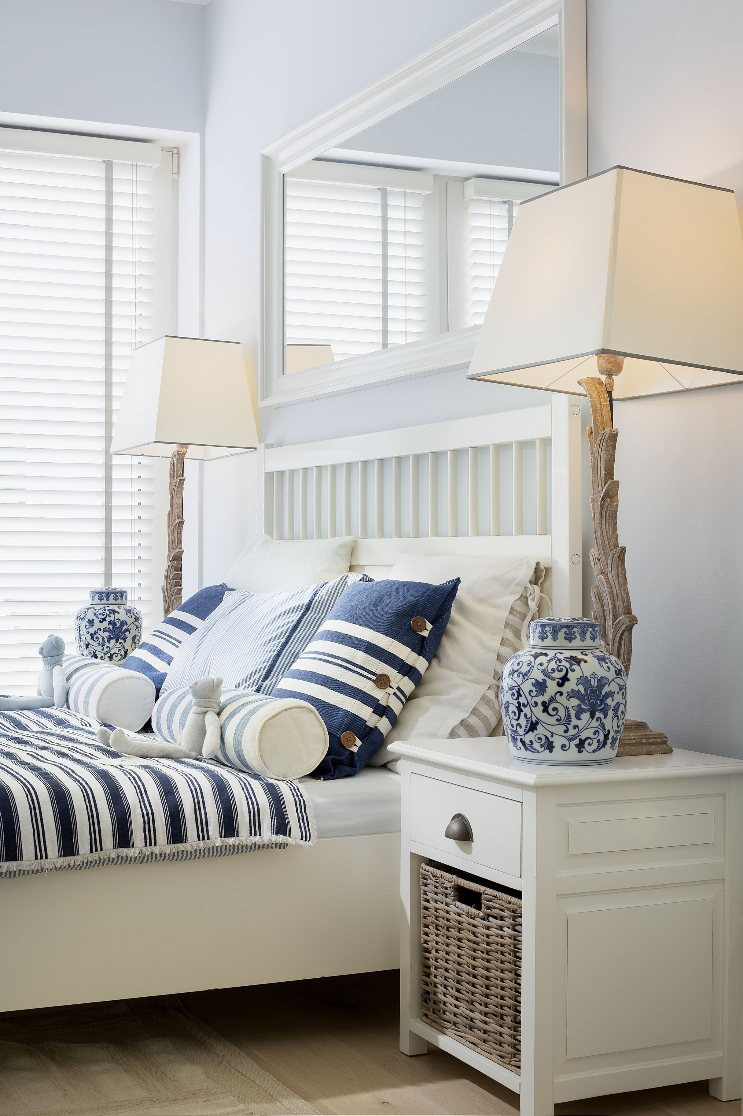 Apartmán v přímořském stylu