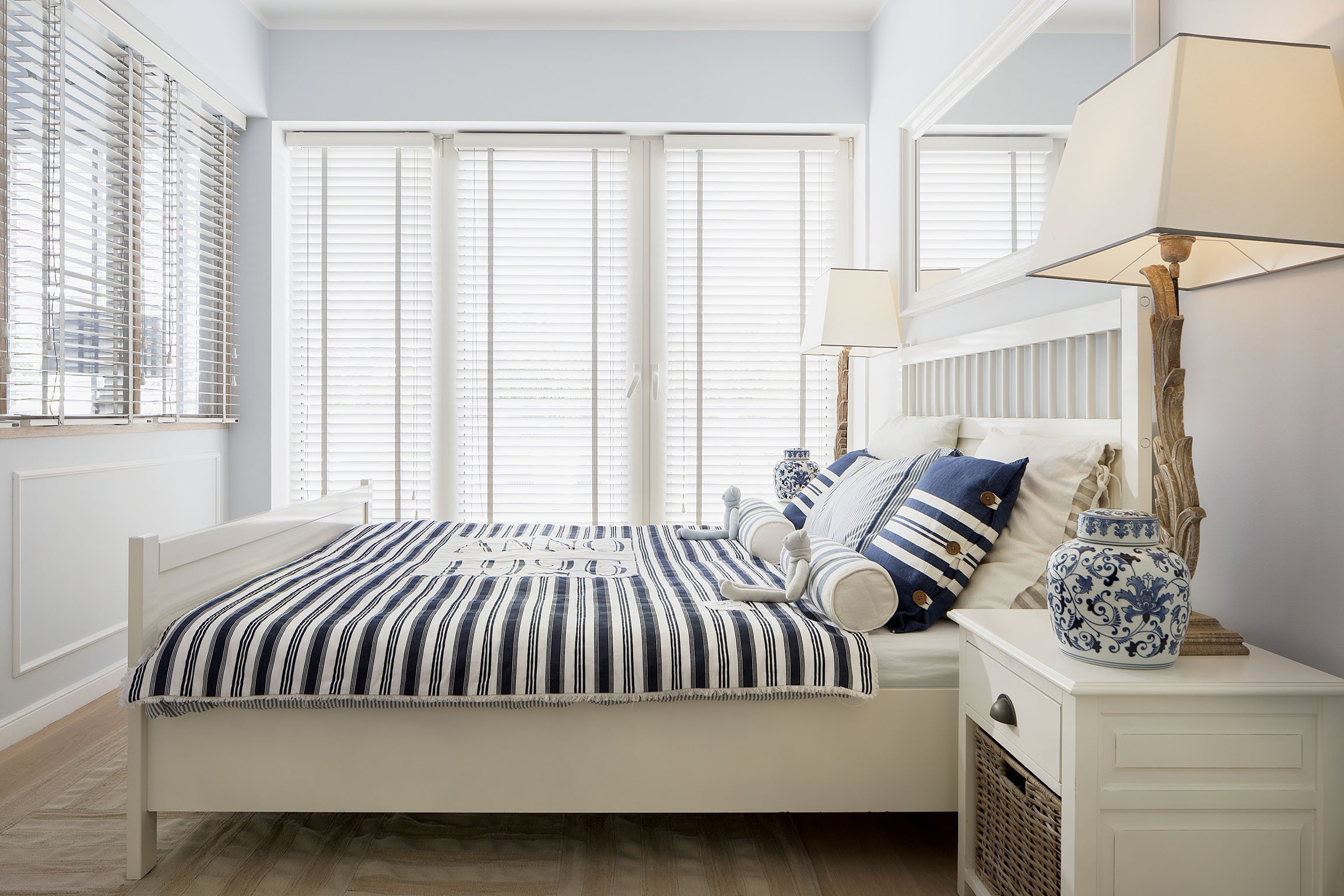 Apartmán v přímořském stylu