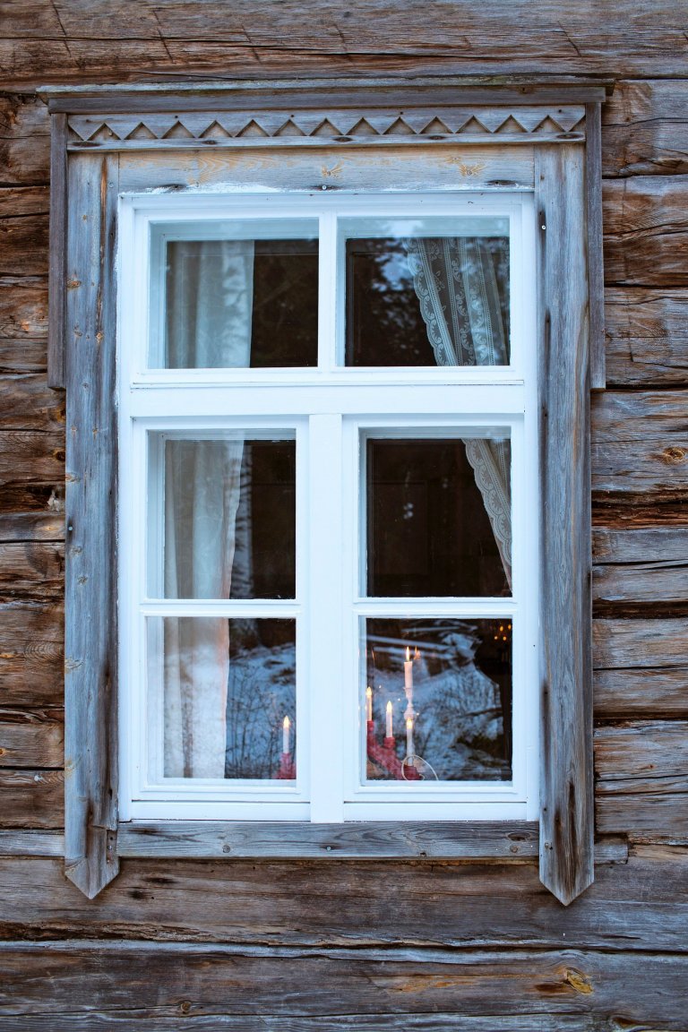Kouzelný srub ve Finsku