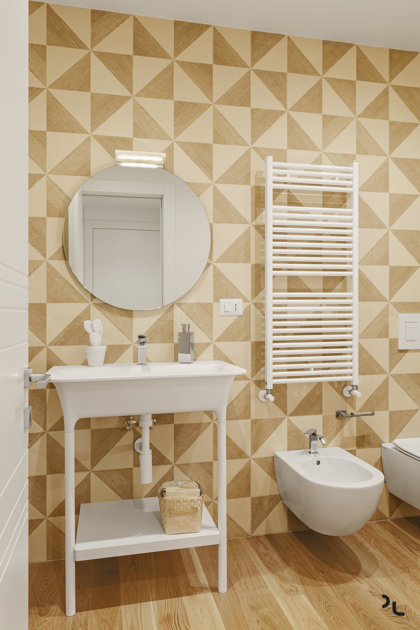 Moderní byt pro mladou rodinu