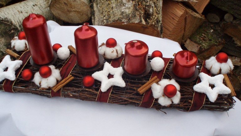 Vyrobte si adventní věnec