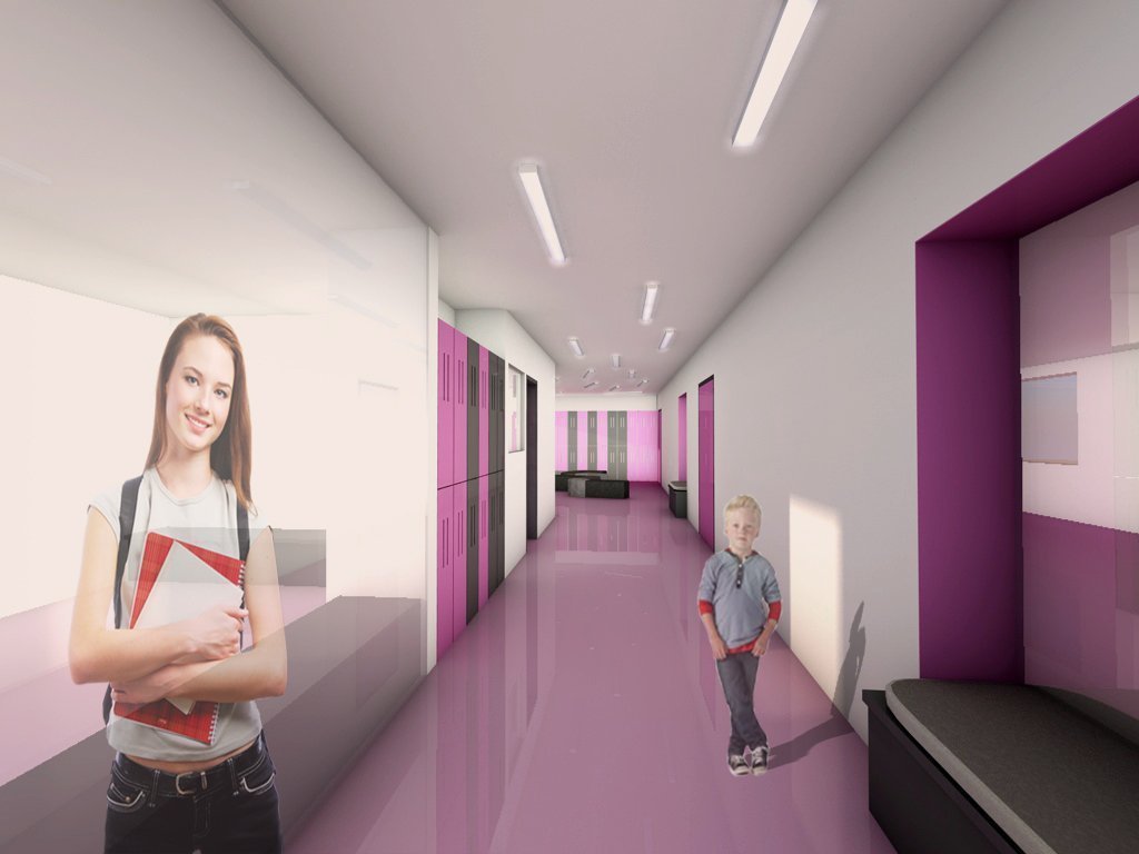 Redesign interiéru základní školy