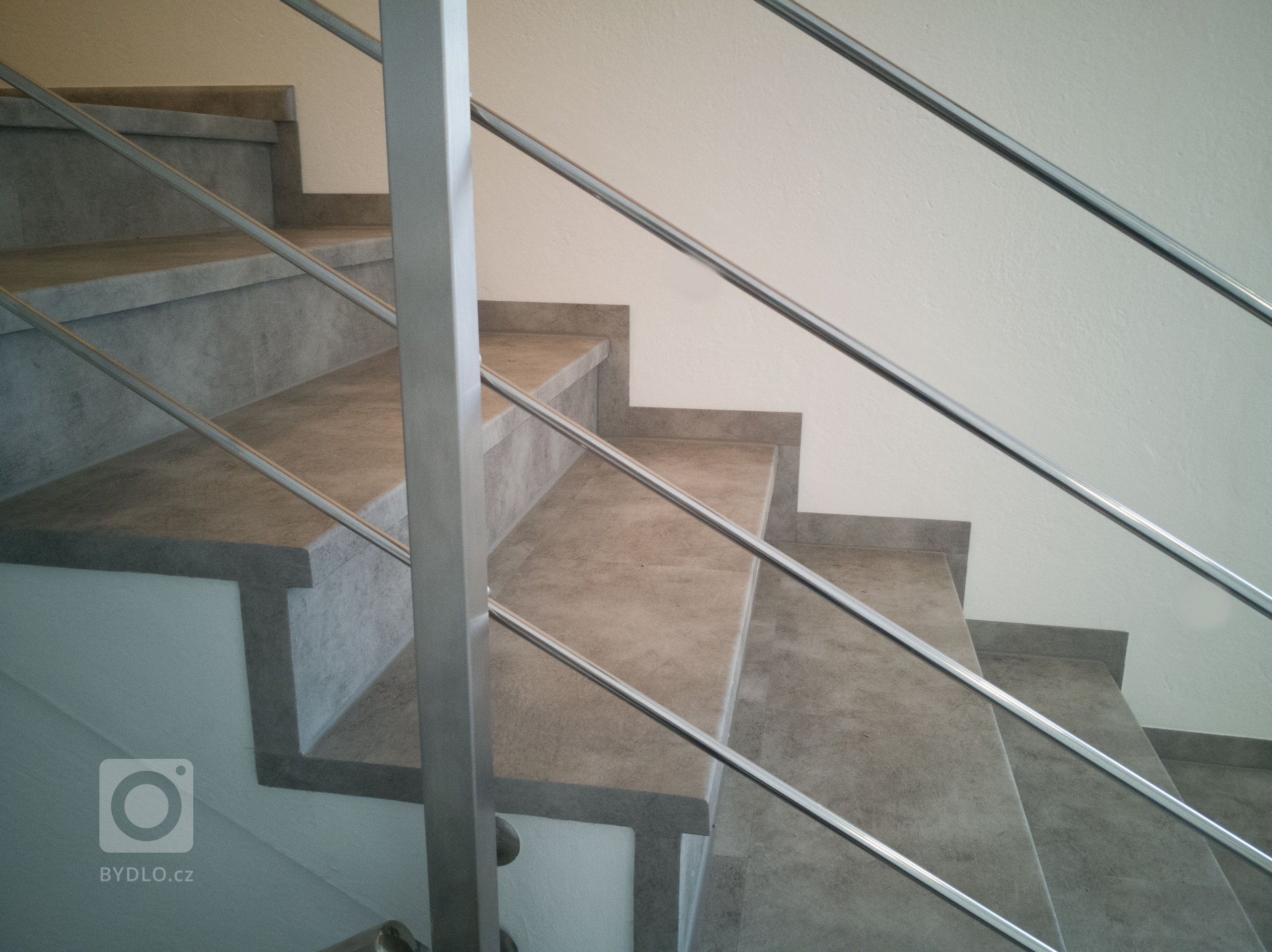 Finální stav schodiště po renovaci