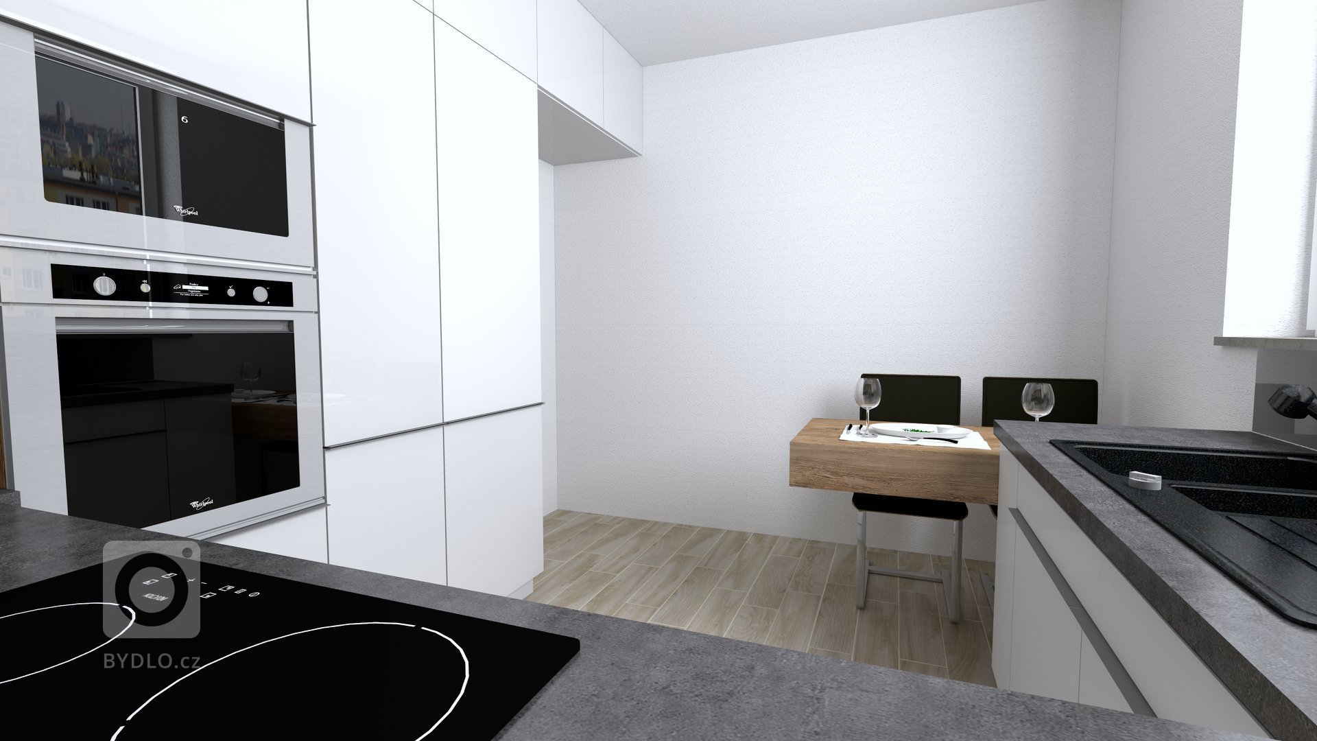 Pro našeho klienta jsme vytvořili vizualizaci moderní kuchyně. Následně bude probíhat samotná realizace. Tato barevná kombinace je dnes velmi oblíbená a působí…