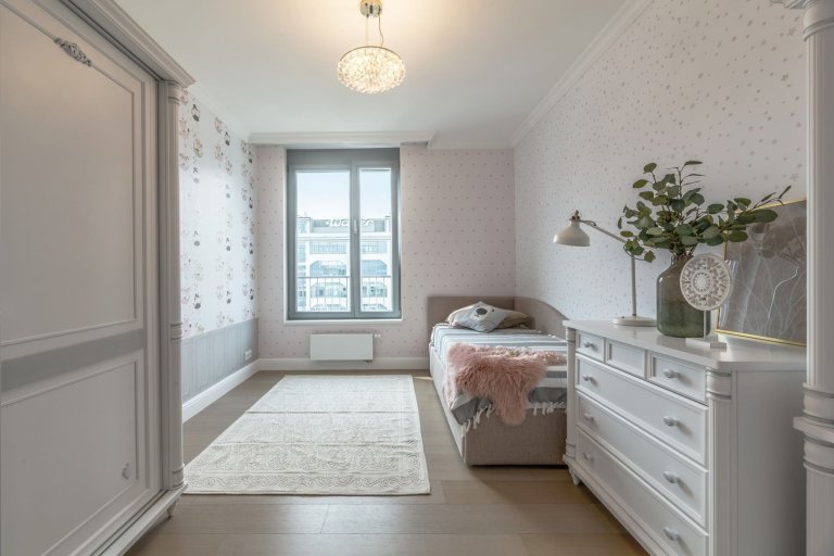 Luxusní, přitom decentní a vkusný - byt v Rezidenci Waltrovka