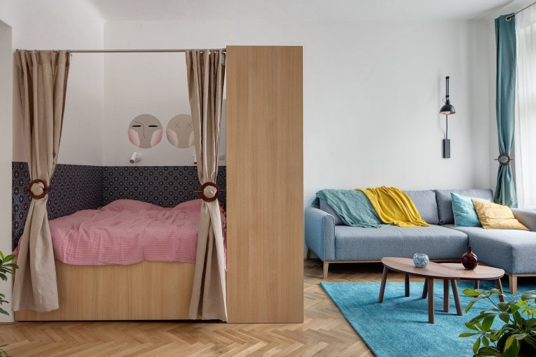 Kompletní rekonstrukce bytu 43m2.&nbsp;Byt je situován ve&nbsp;starší zástavbě, v&nbsp;původní dispozici 1+1. Byt byl předán v&nbsp;původním stavu a jednalo se…