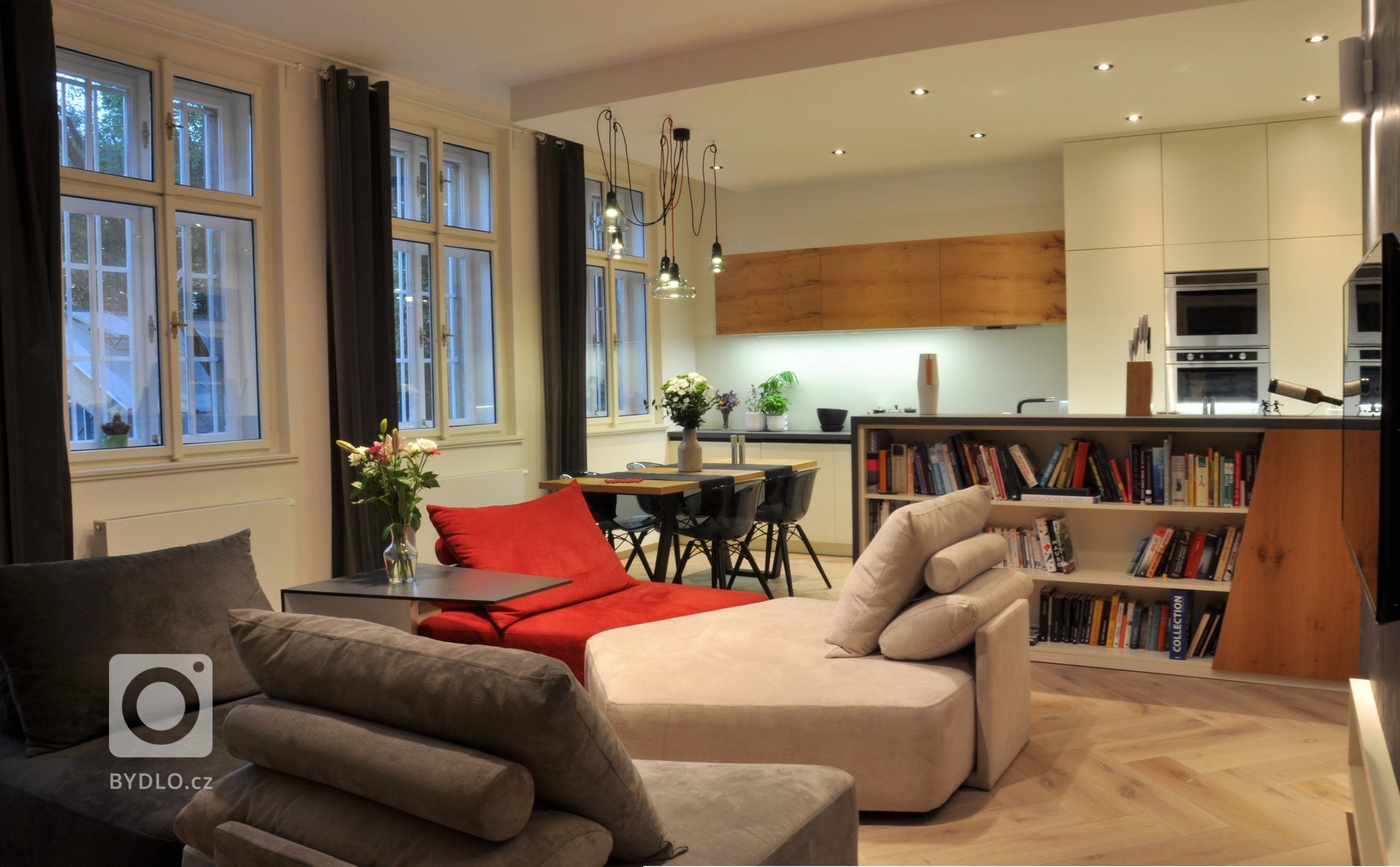 Rekonstrukce bytu v prvorepublikovém době na Vinohradech
