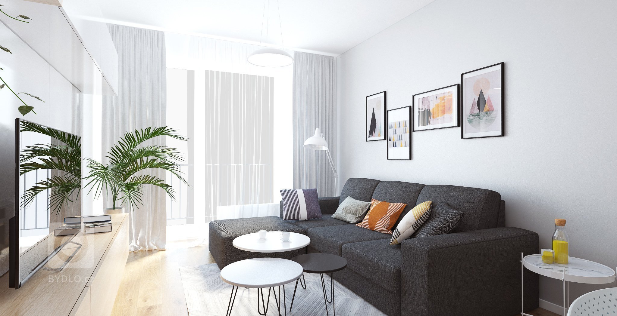 Denná zóna dvojizbového bytu v obľúbenom projekte Slnečnice bola navrhnutá nadčasovo. Kombinácia bielej a dreva je preferovaná najmä preto, že poskytuje…