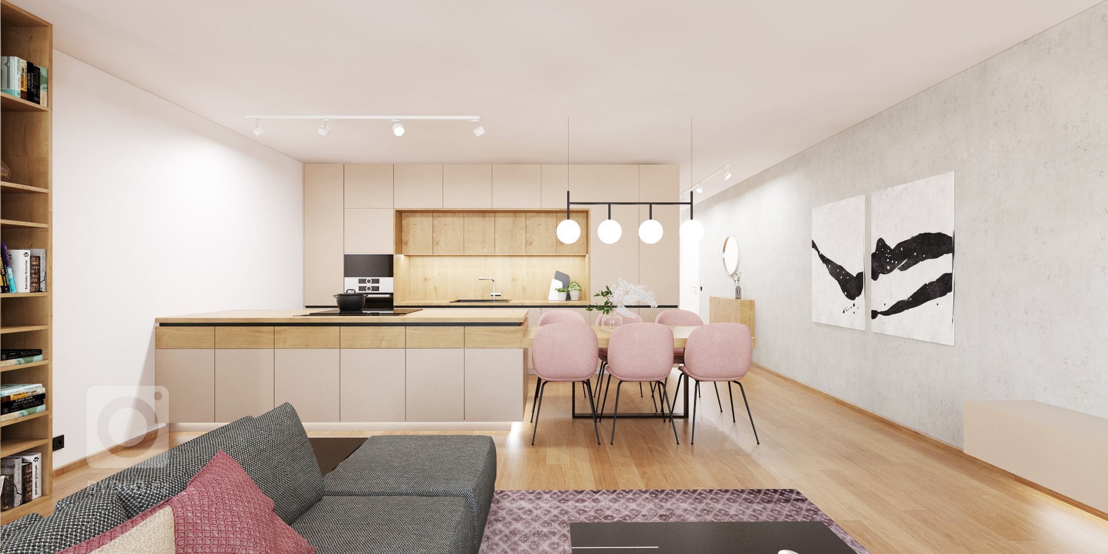 V projekte NIDO sme navrhli štýlový, elegantný a príjemný interiér. Dizajnové solitéry, aké si tento priestor určite zaslúži, dodávajú bytu nezameniteľný…