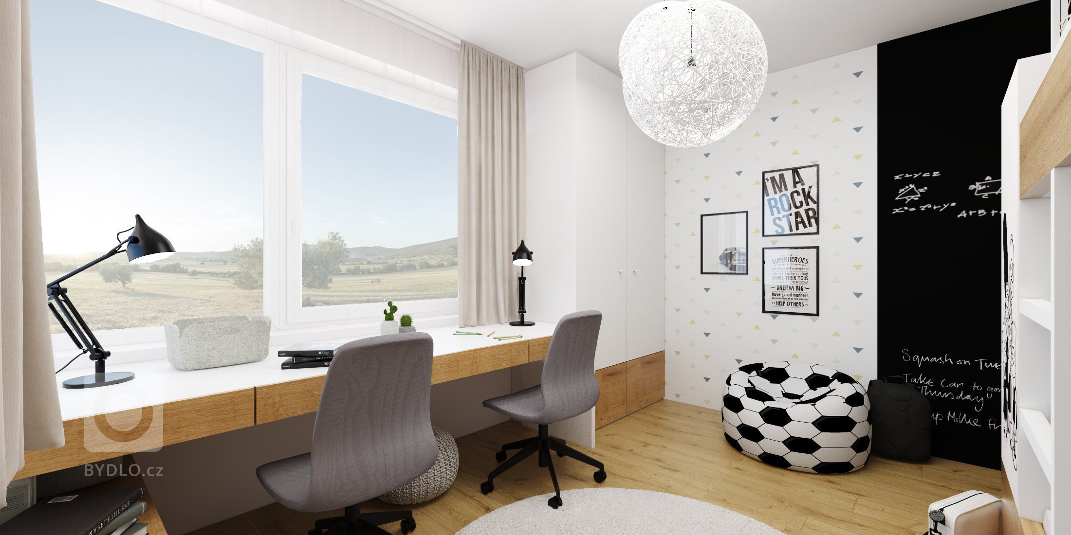 Návrh detskej izby v Lastovičkách projekt v Novej Dedinke
