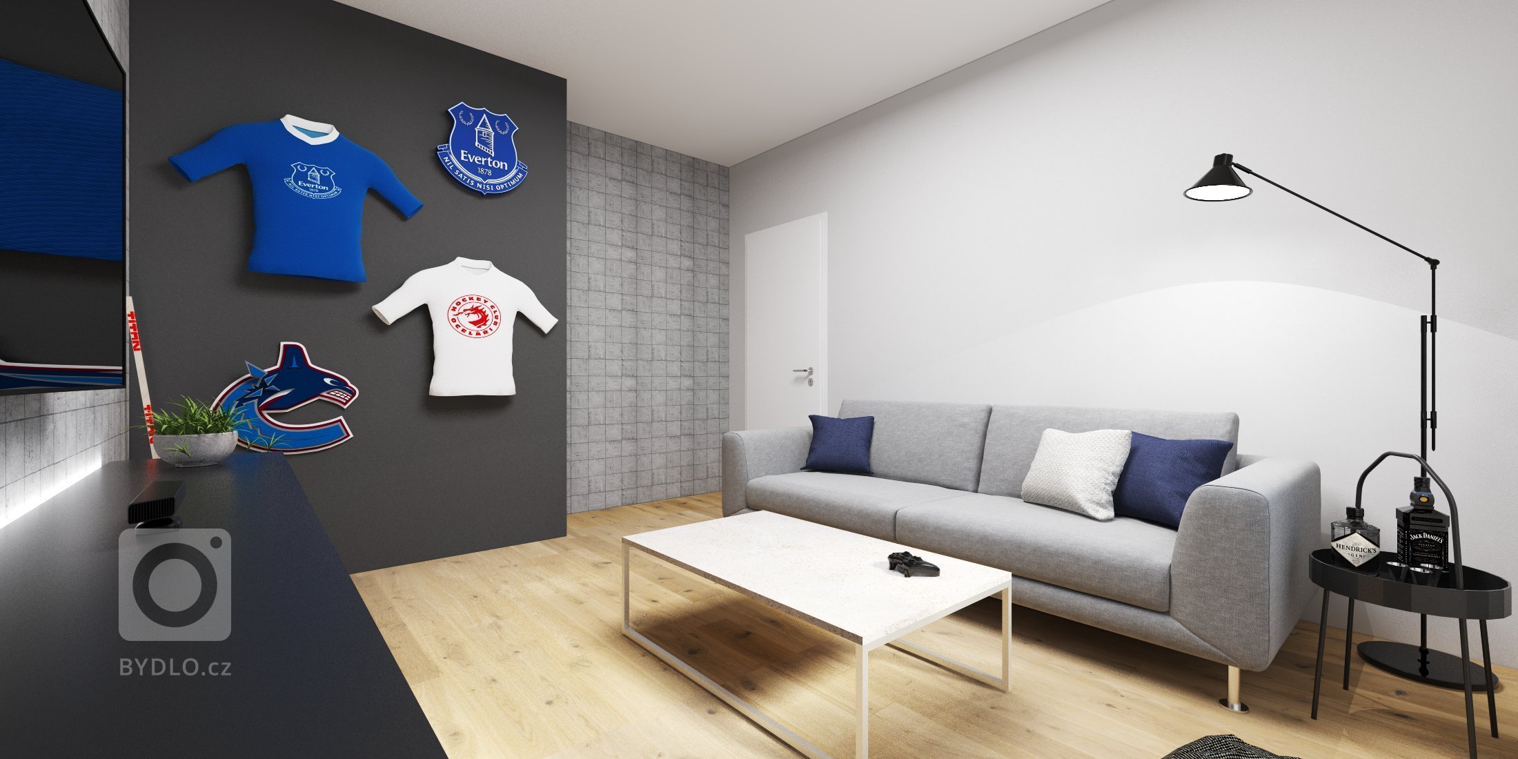 Projekt bytu pre mladú rodinu v novostavbe Blumentál v Bratislave. V návrhu kontrastuje betónová stierka s drevom na bielom podklade. Byt je vzdušný,…