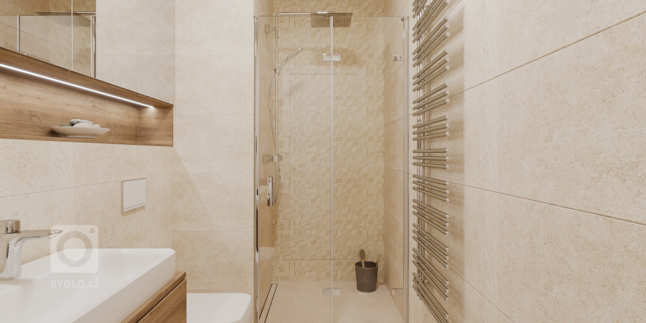 Elegantný byt v zemitých farbách.&nbsp;Dôležitou úlohou, ktorá súvisela s požiadavkou na jednoduchý čistý interiér, bolo vytvoriť dostatok úložných priestorov.…