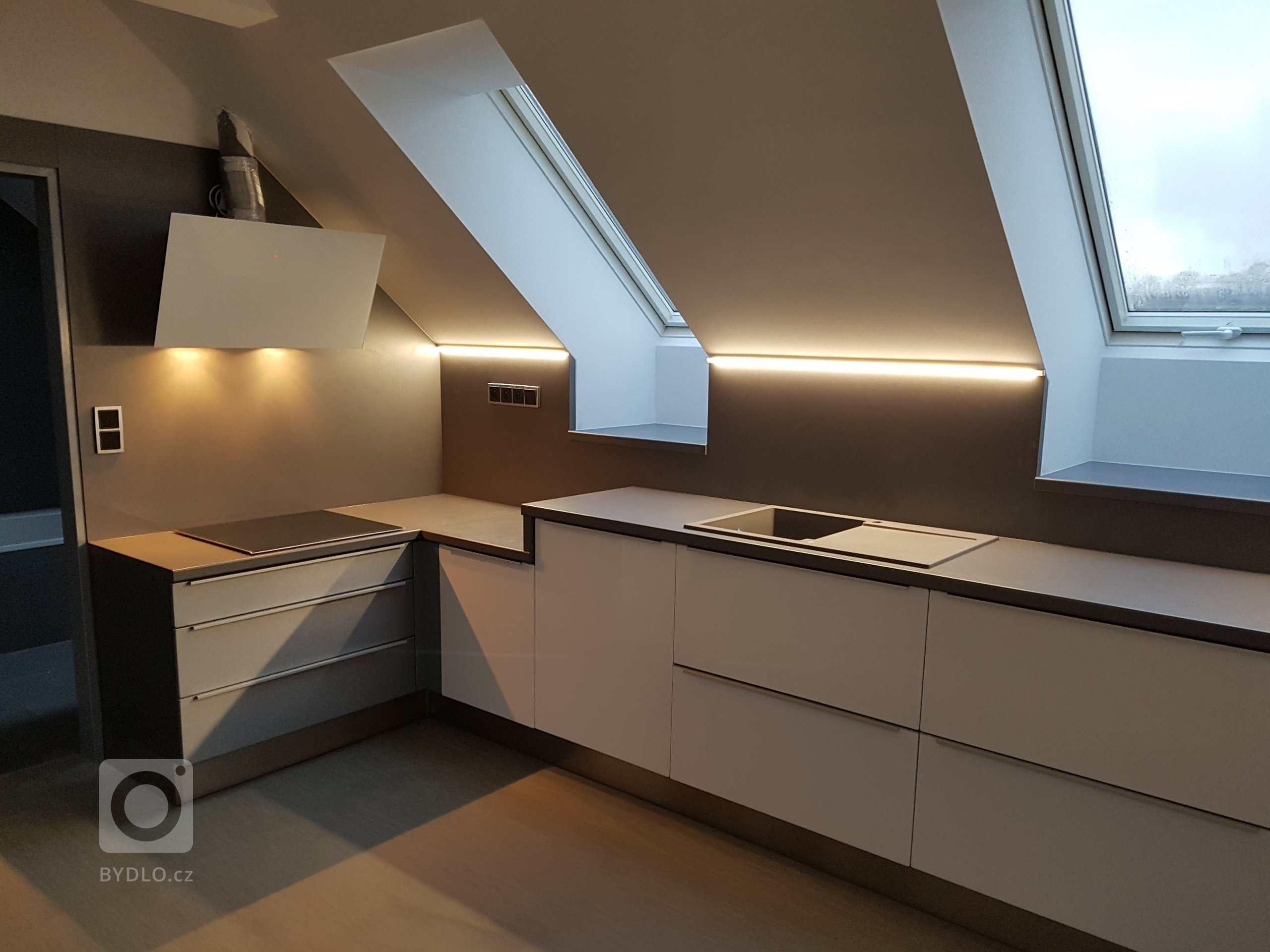 Podkrovní byt pro mladou rodinu