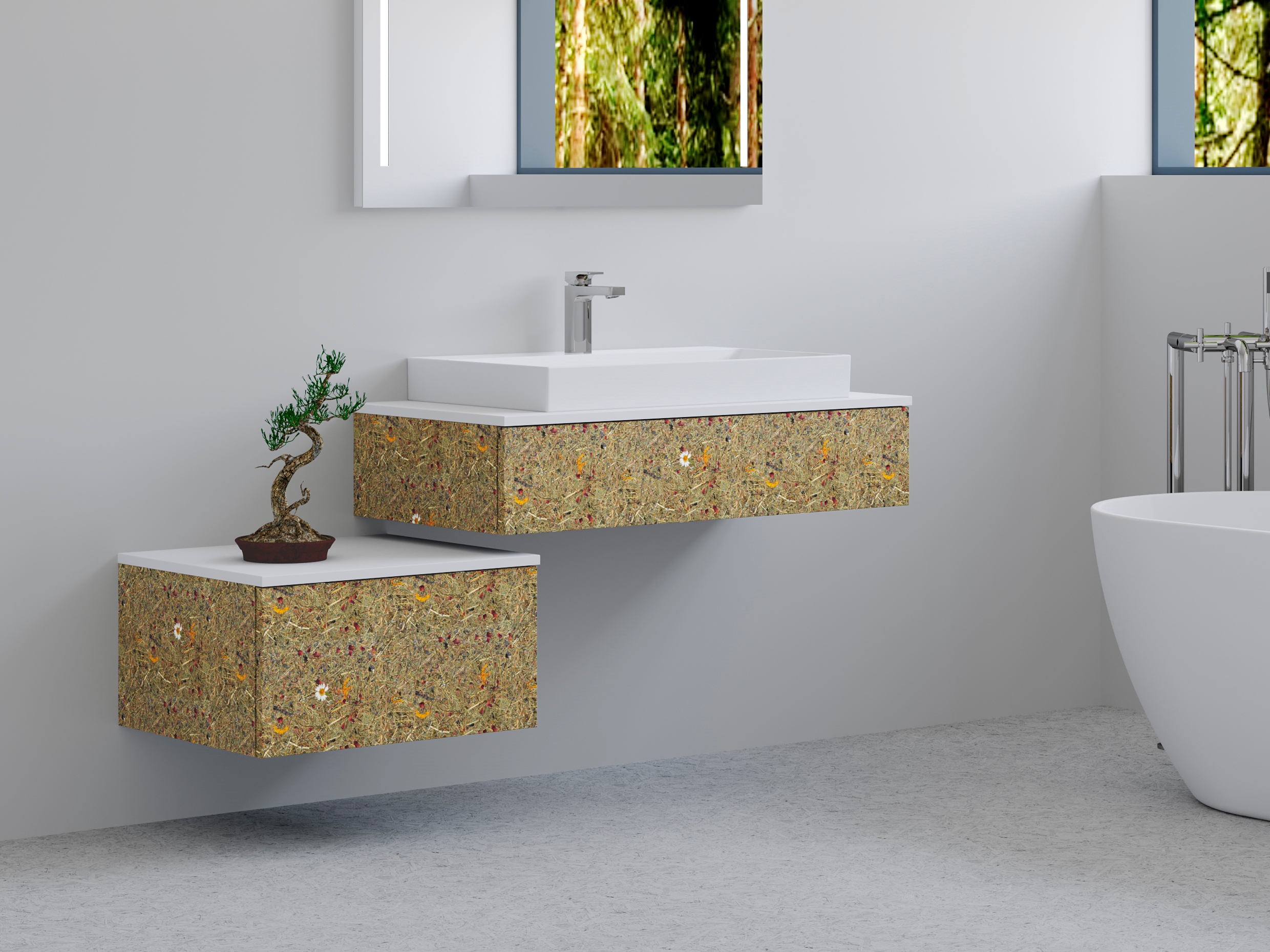 Dřevojas Organic - koupelnový nábytek s vůní přírody