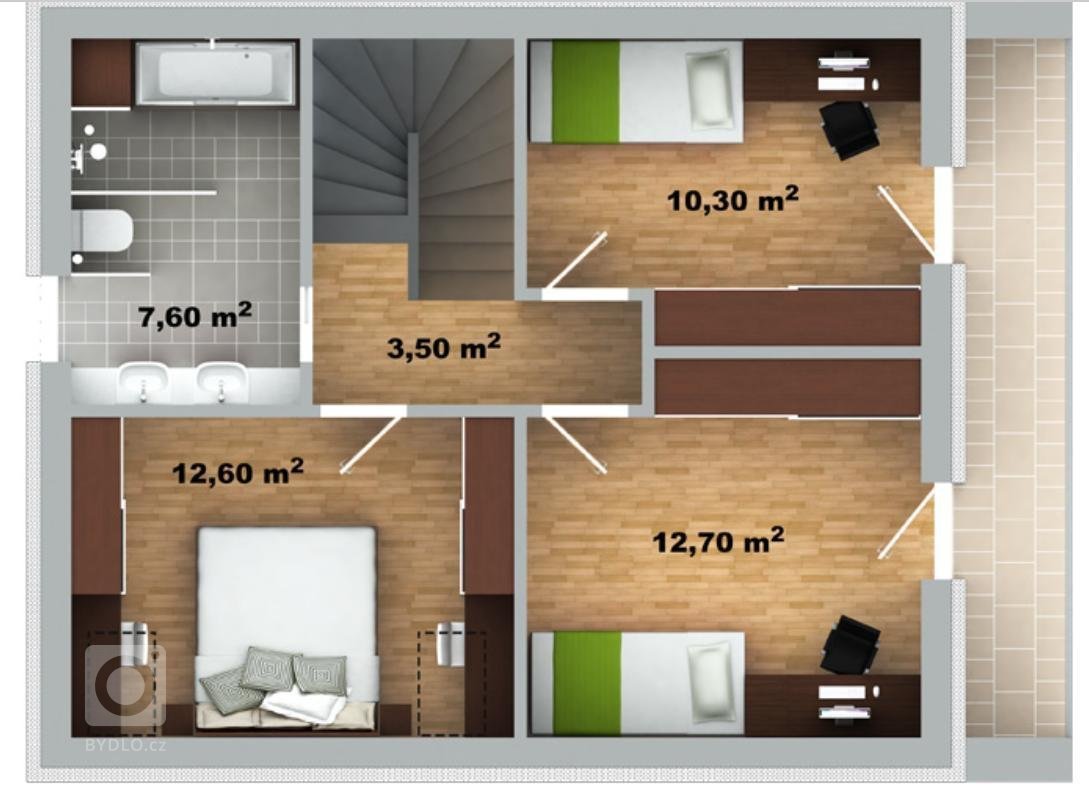 Dvoupatrový dům pro větší rodinu 5+KK , který&nbsp;jsme postavili v krásné obci Nováčady na Slovensku. Užitná plocha domu je&nbsp;104,6 m2&nbsp;a zastavěná…