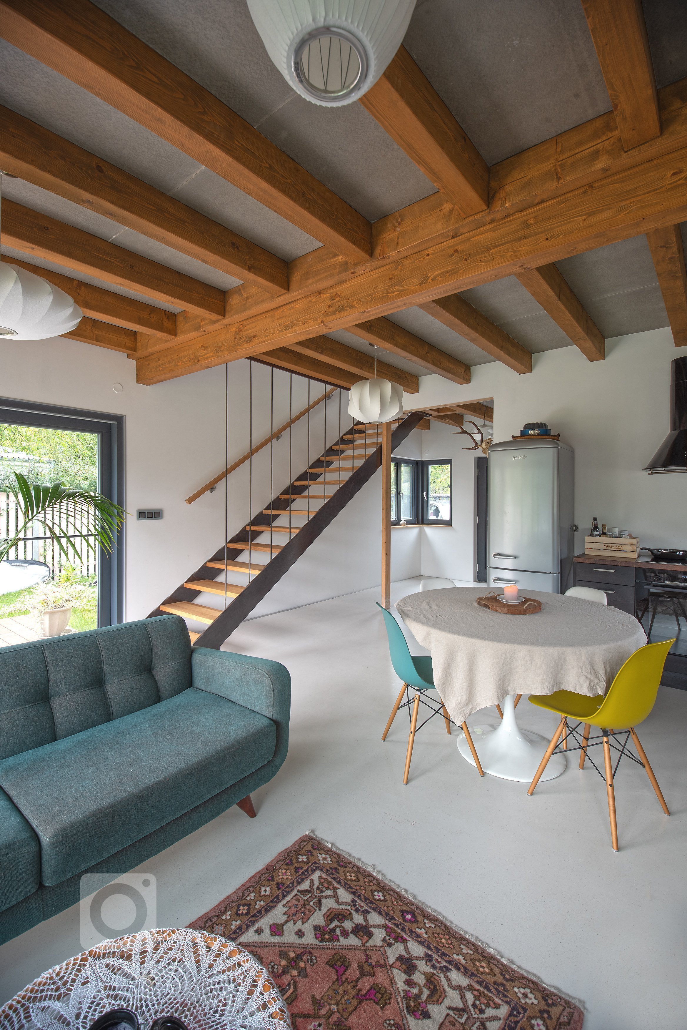 Svojí dispozicí a celkovým řešením poskytuje&nbsp;prostor pro pohodlné celoroční bydlení.

www.prajaga.cz
