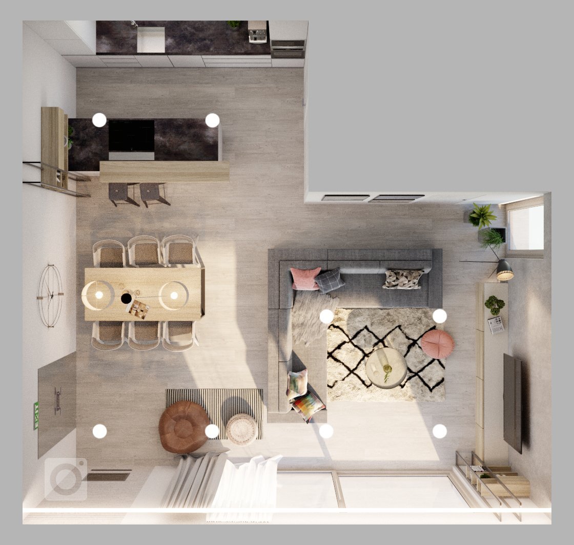 - prioritou je světlý a vzdušný prostor v lehce industriální atmosféře, nicméně vřelý a
zateplený
- dlažba v dřevodekoru prostor velmi zateplí odspodu, &quot…