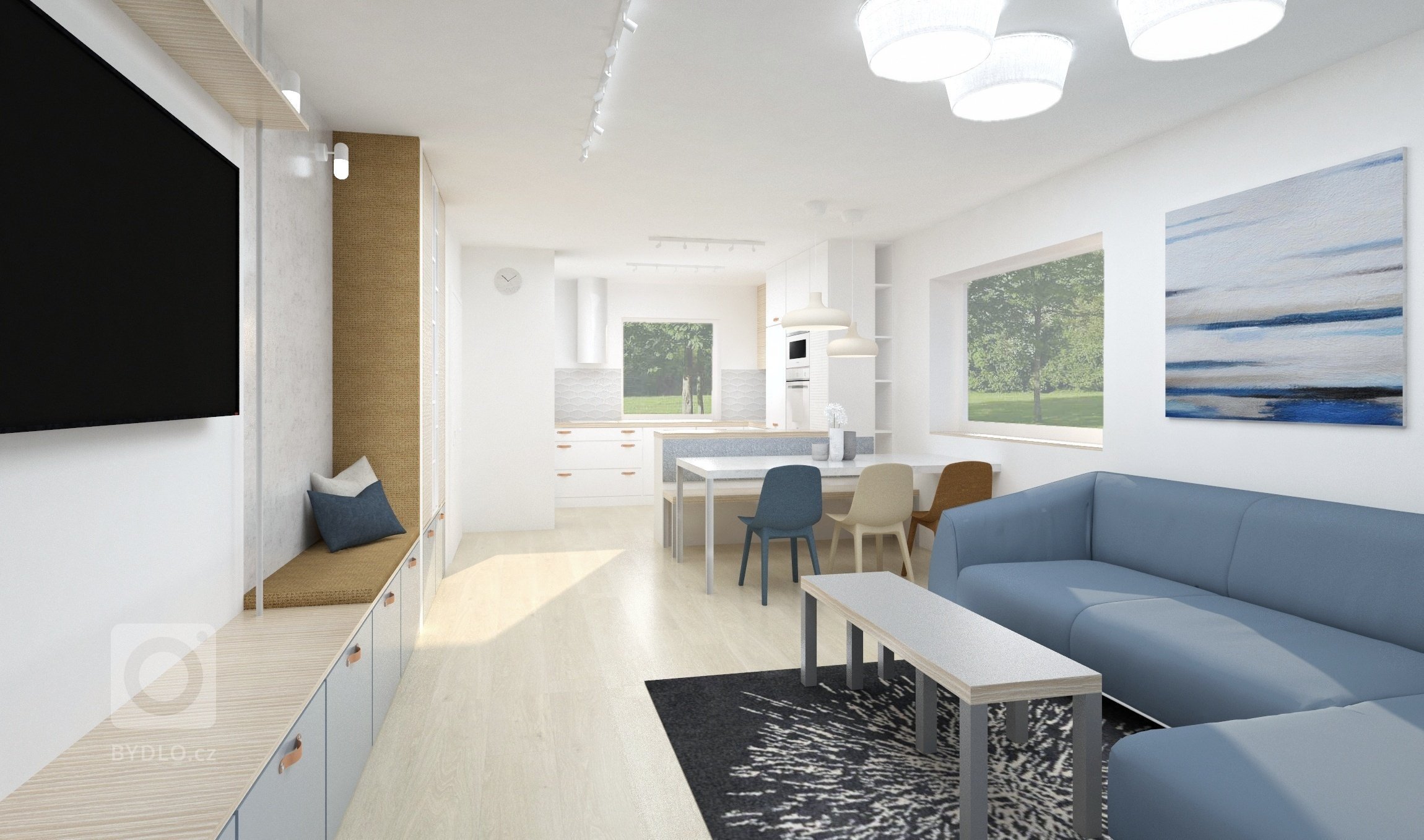 Uprostřed Vysočiny právě roste dům pro rodinu se třemi malými dětmi. Majitelé nás oslovili ještě před výstavbou, takže jsme mohli provádět drobné úpravy v&nbsp…