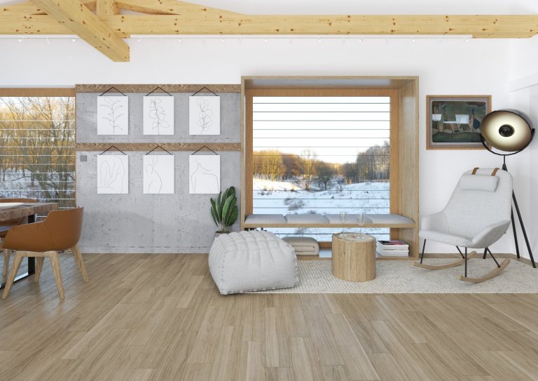 Majitele atypicky řešeného nadstandardního rodinného domu roky trápila nezabydlenost hlavní obytné místnosti, tedy obývacího pokoje spojeného s&nbsp;kuchyní a…