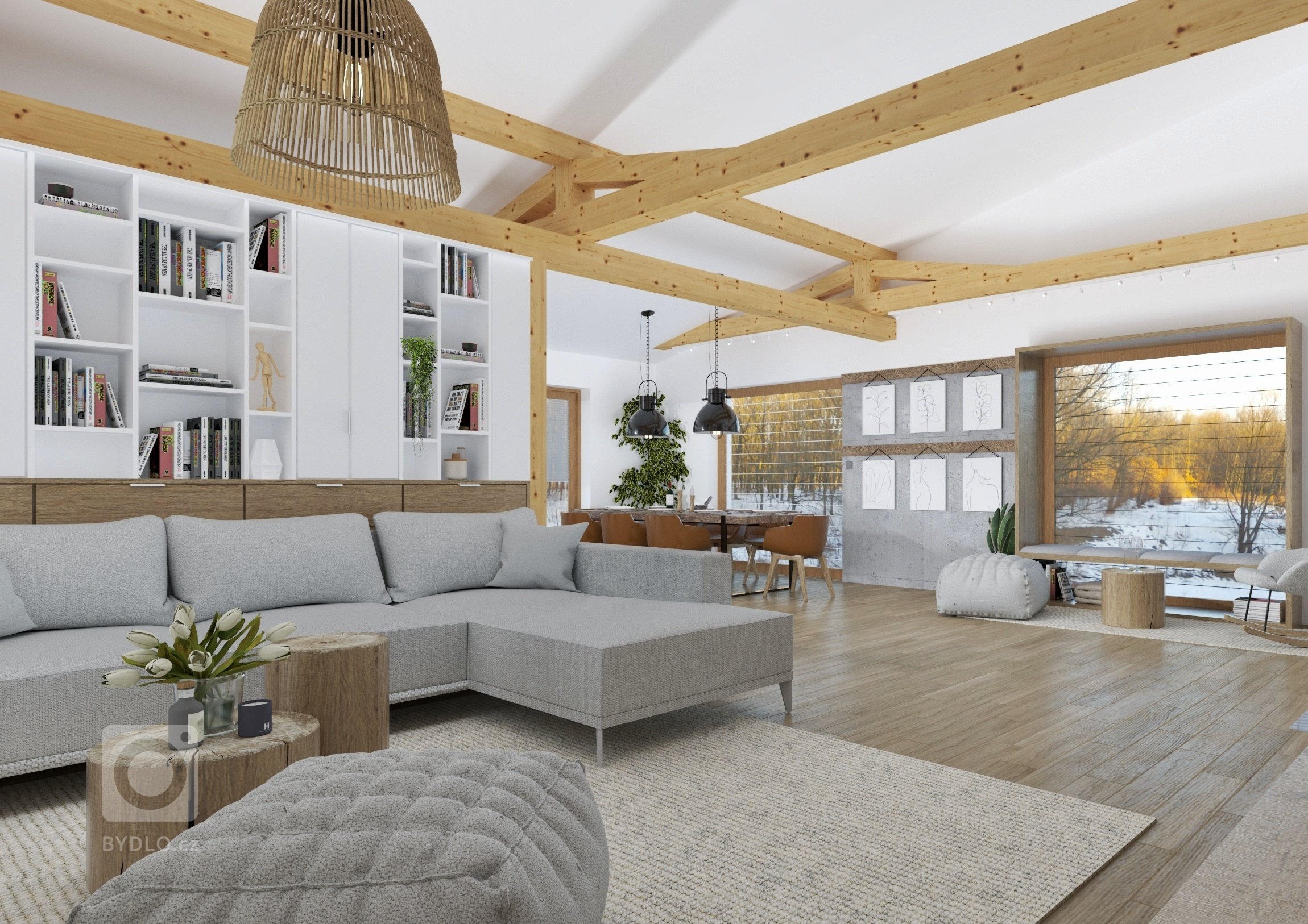 Majitele atypicky řešeného nadstandardního rodinného domu roky trápila nezabydlenost hlavní obytné místnosti, tedy obývacího pokoje spojeného s&nbsp;kuchyní a…