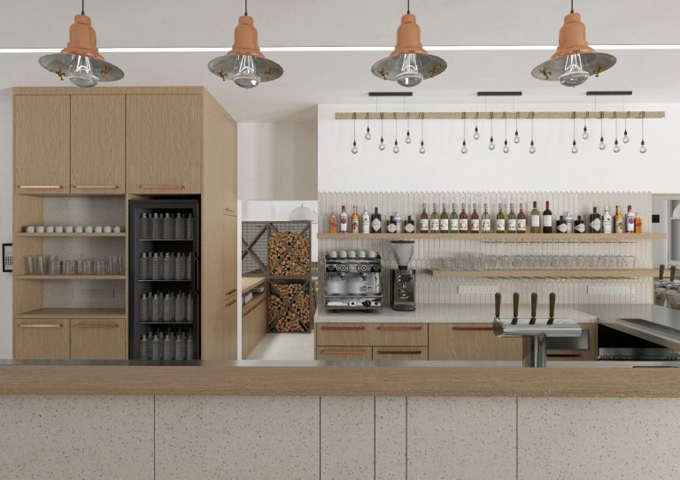 Rekonstrukce&nbsp;interiéru restaurace a kulturního domu v&nbsp;Dolním Dvořišti se nese v&nbsp;duchu klasické venkovské hospody. První podlaží slouží jako…
