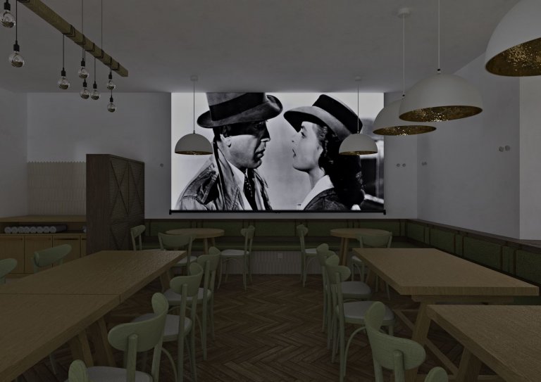 Rekonstrukce&nbsp;interiéru restaurace a kulturního domu v&nbsp;Dolním Dvořišti se nese v&nbsp;duchu klasické venkovské hospody. První podlaží slouží jako…