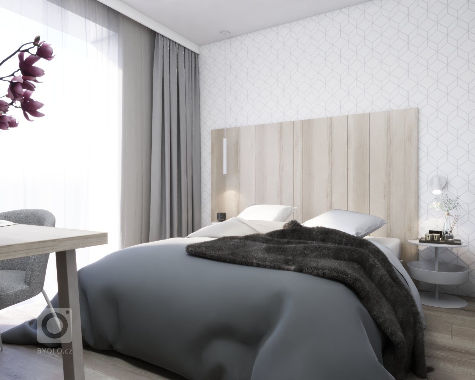 Návrh dvojizbového bytu v projekte Tammi od spoločnosti YIT. Interiér som ladila do svetlých tónov v kombinácii s drevom. Byt disponuje dostatkom úložného…