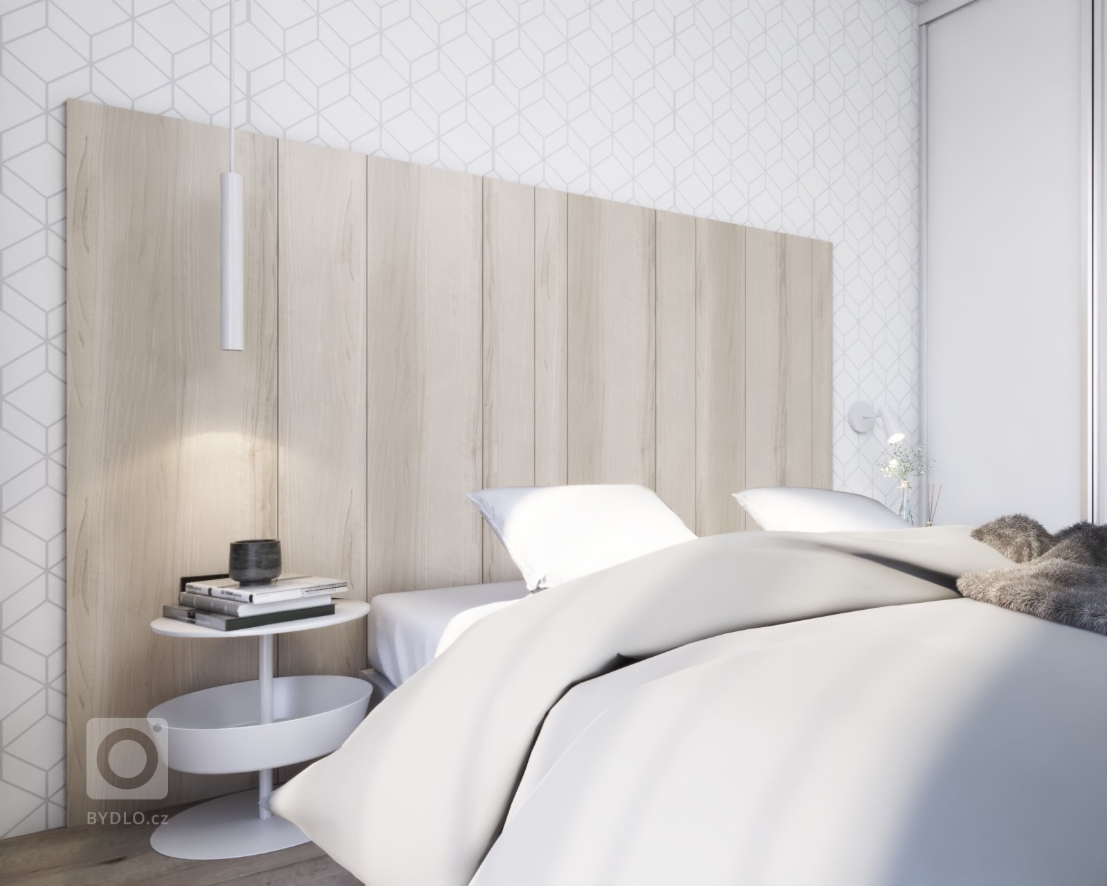 Návrh dvojizbového bytu v projekte Tammi od spoločnosti YIT. Interiér som ladila do svetlých tónov v kombinácii s drevom. Byt disponuje dostatkom úložného…