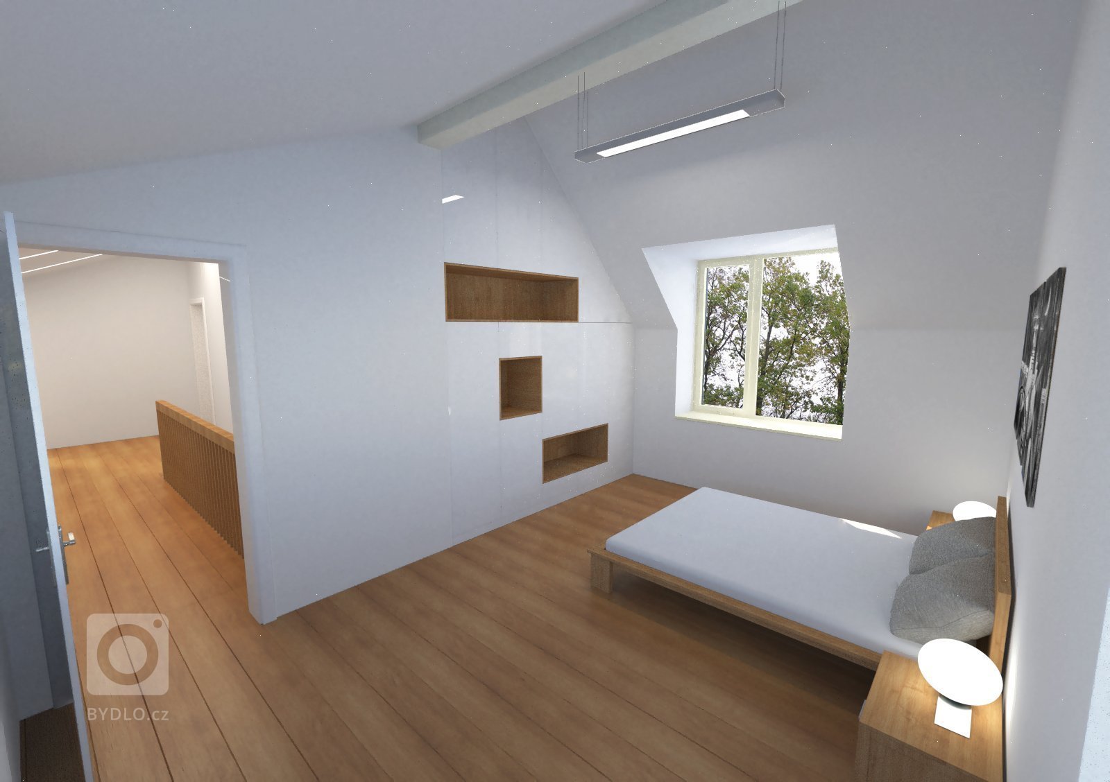 Návrh rodinného domu u Písku v krásné lokalitě s výhledem na Písecké hory. Pozemek je výrazně svažitý. Nabízí nádherné výhledy, které jsou převážně orientované…