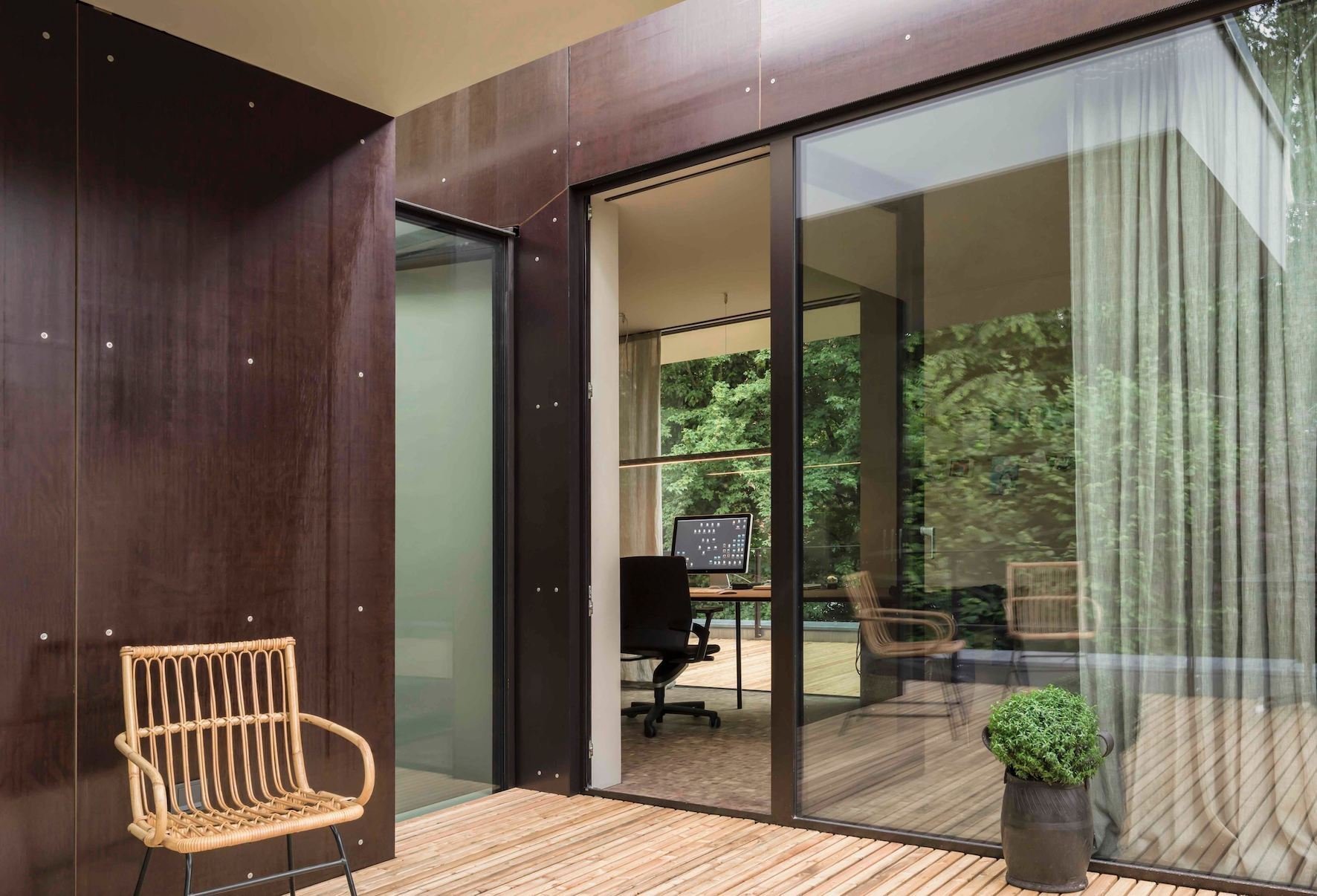 Bungalov v moderním etno stylu