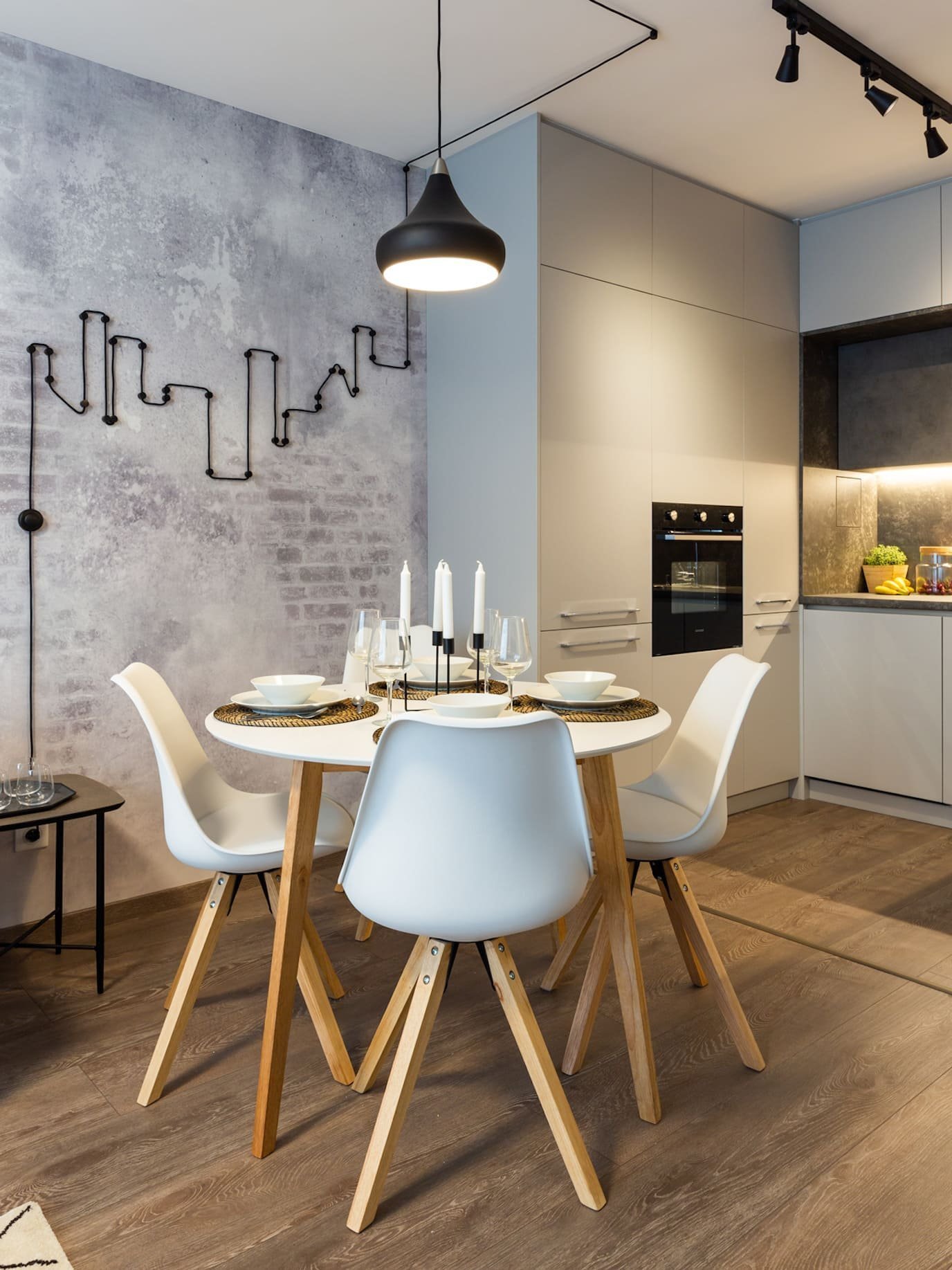 Chlapský interiér v industriálním stylu