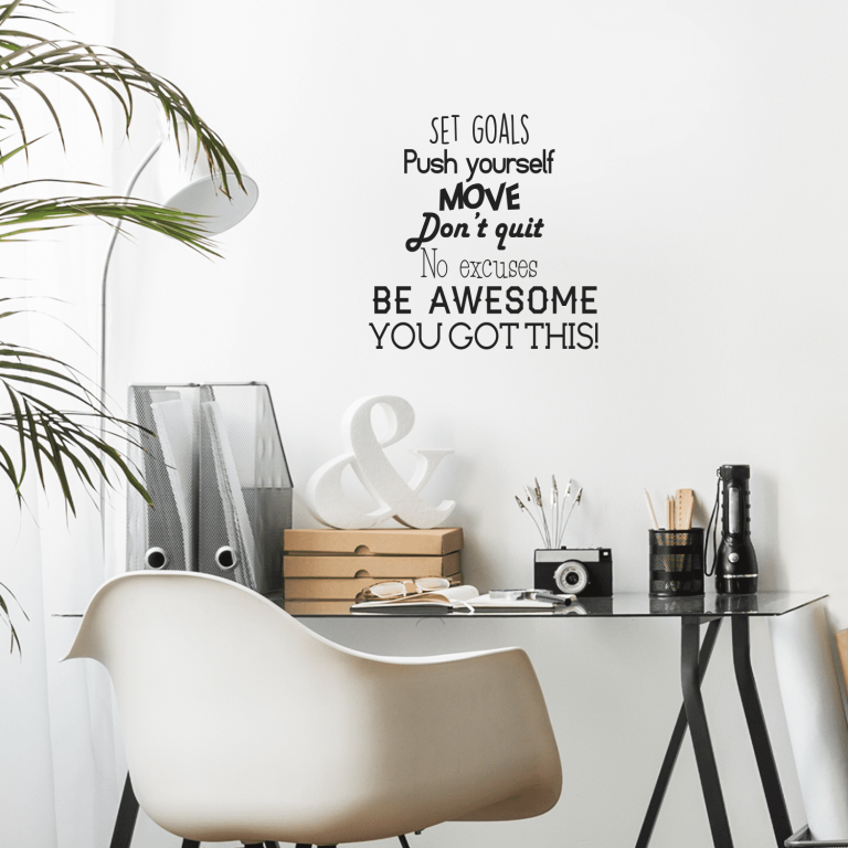 Citáty v interiéru osvěží vaše bydlení