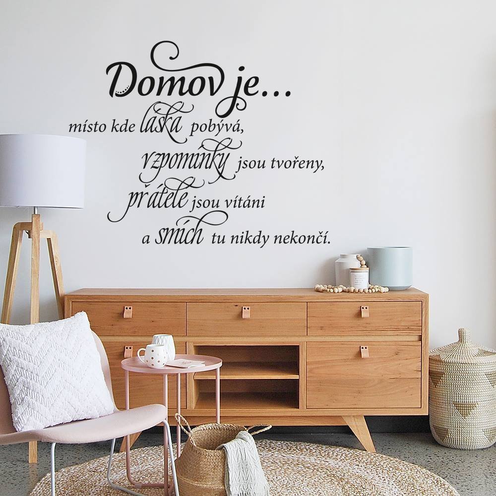 Citáty v interiéru osvěží vaše bydlení