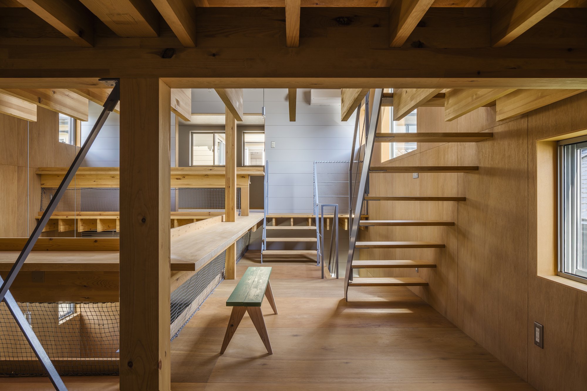 Dřevostavba s rámovou konstrukcí z Japonska