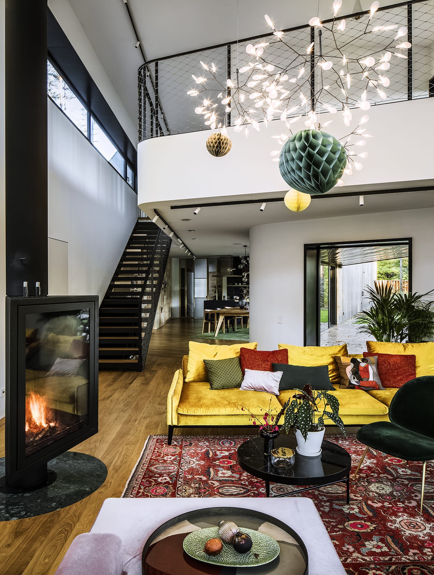 Dům mezi stromy, přesto v hlavním městě