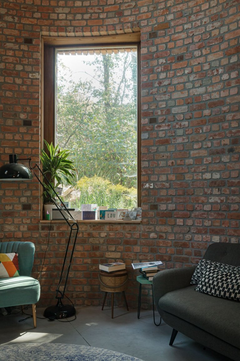 Dům v Belgii z recyklovaných cihel