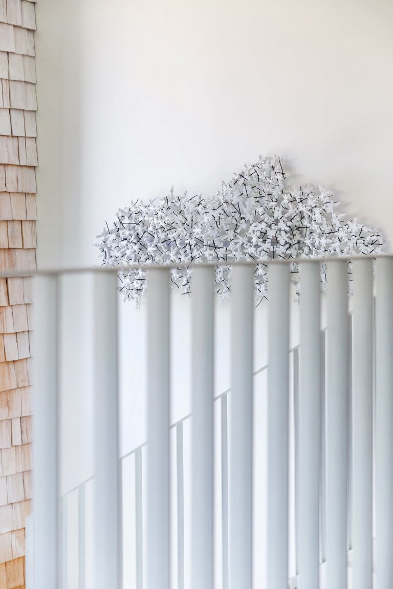 Elegantní interiér domu pro dvě rodiny