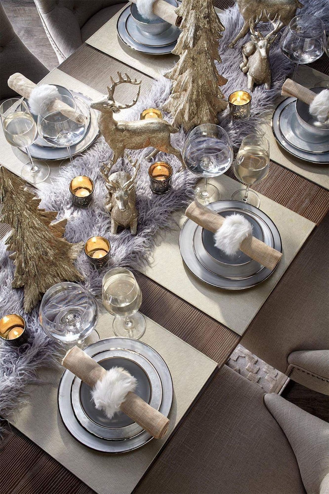 Inspirace pro kouzelné vánoční stolování