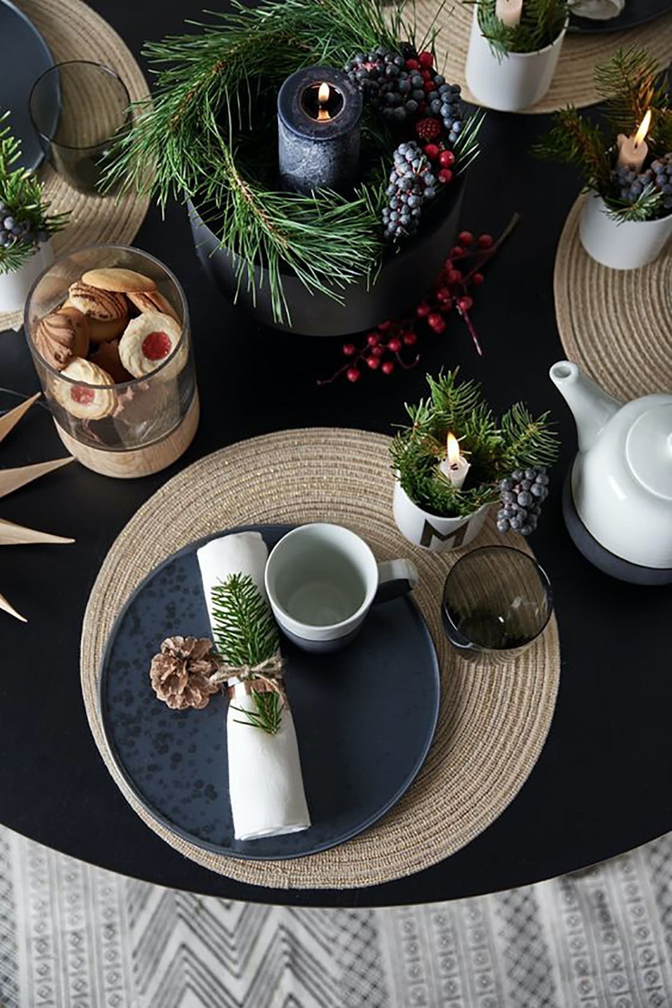 Inspirace pro kouzelné vánoční stolování