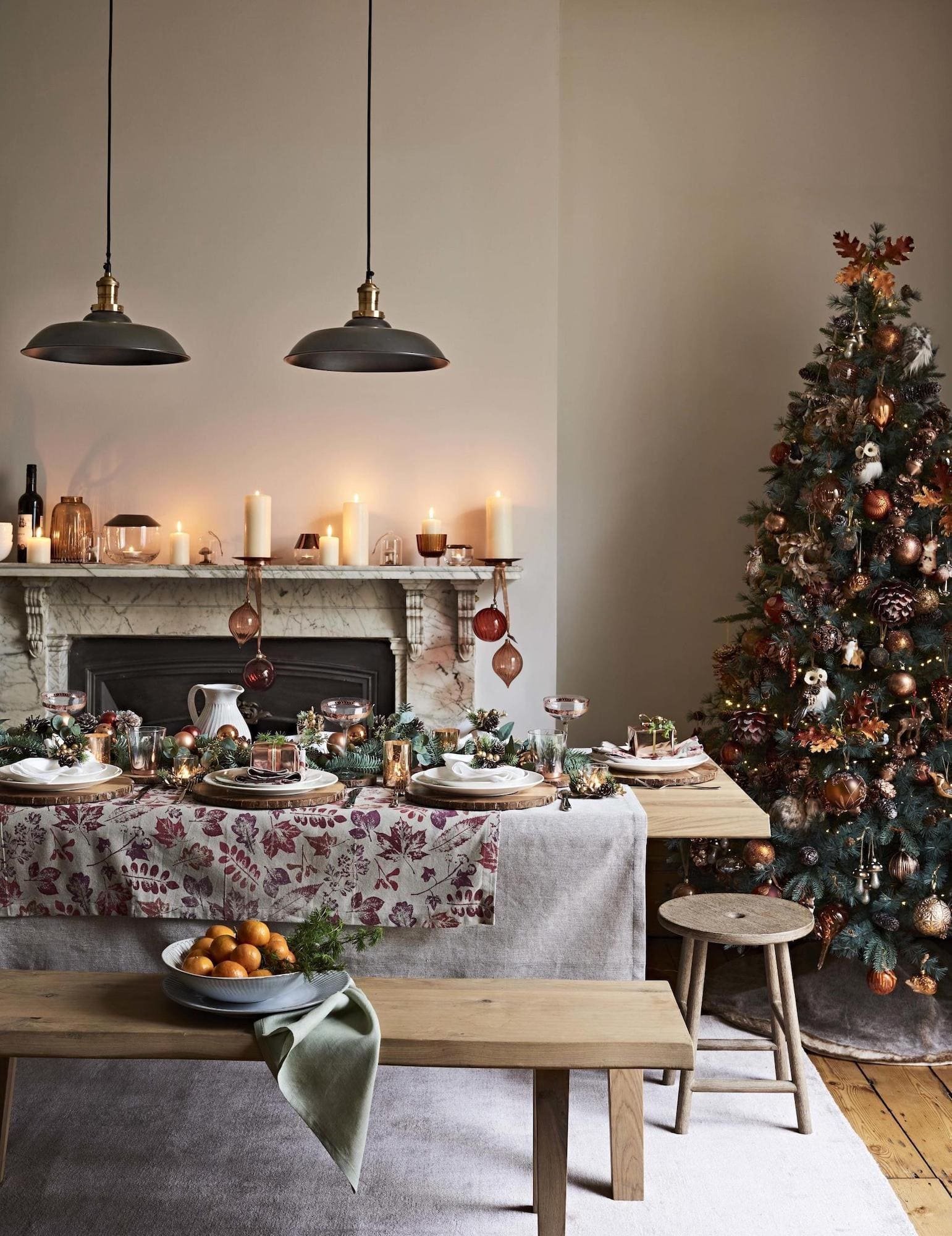 Inspirace pro kouzelné vánoční stolování