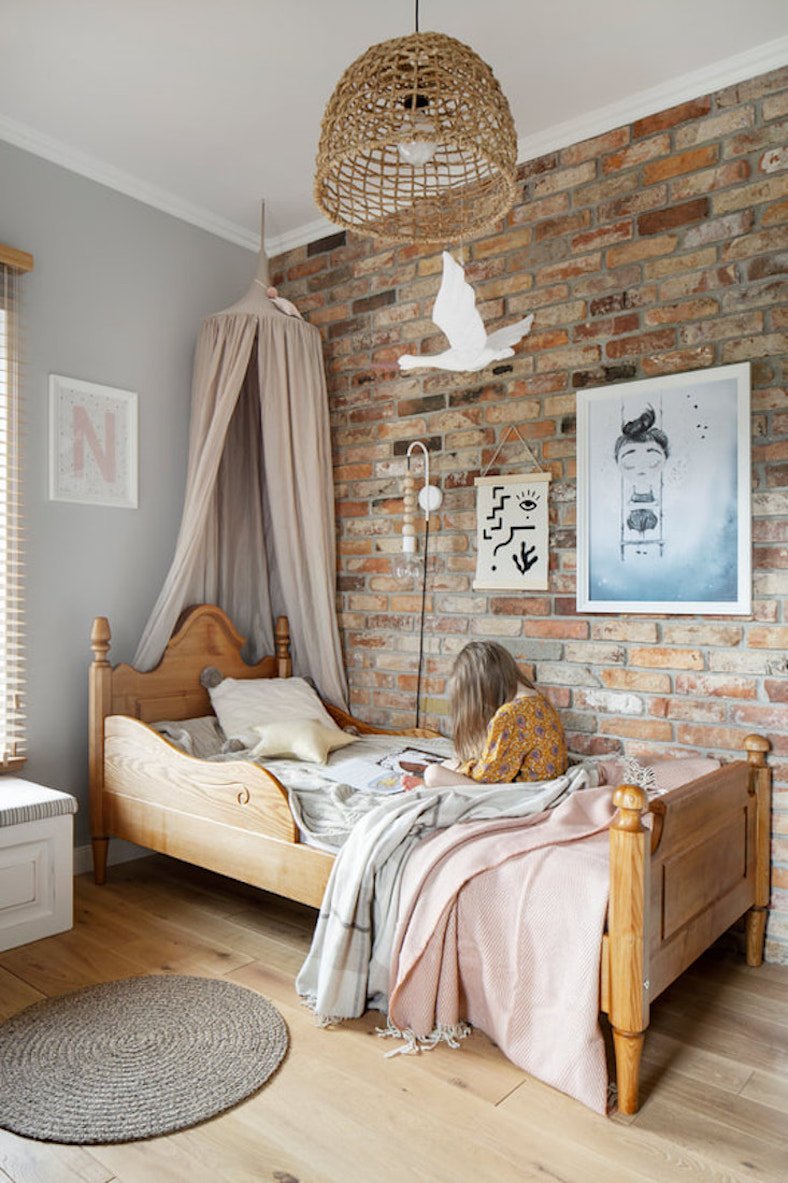 Interiér domu v eklektickém stylu poblíž Poznaně