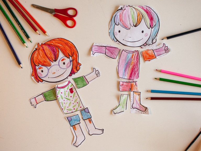 Paleček bude určitě rád, když bude mít třeba barevné vlasy