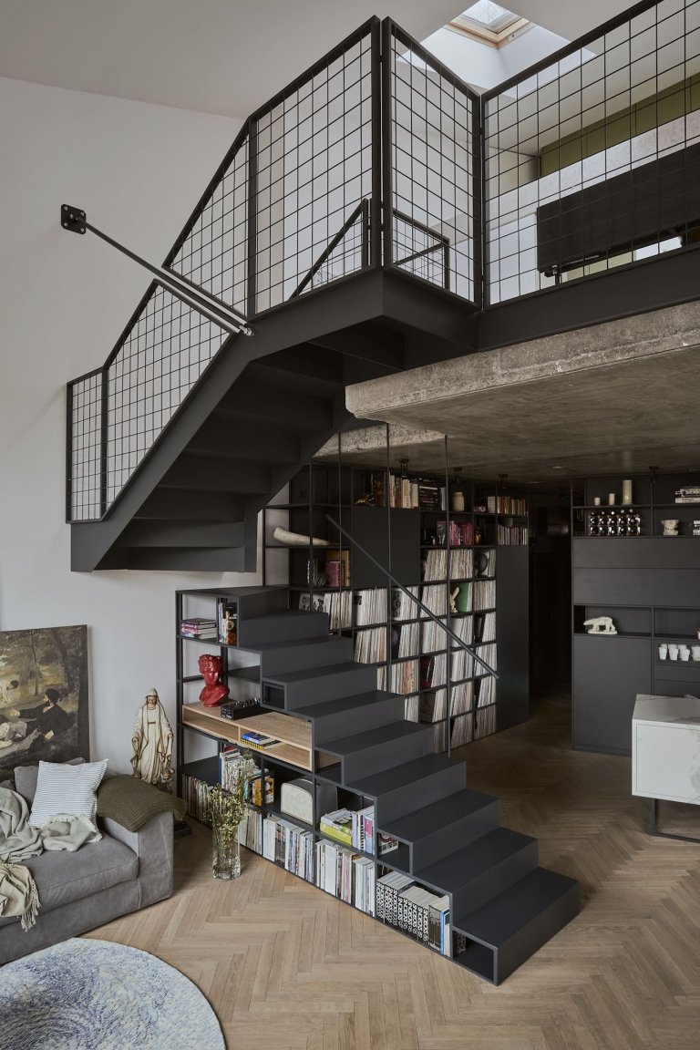 Jedinečný loft surového vzhledu