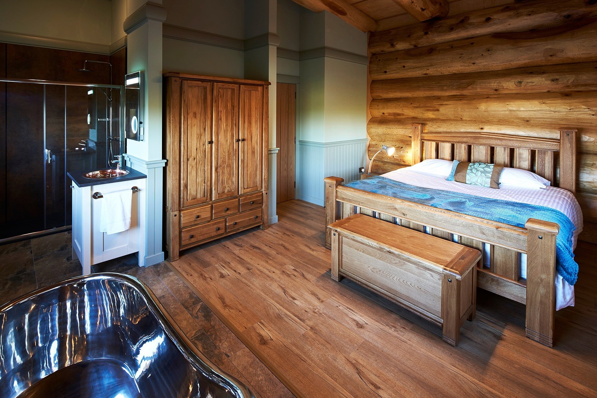 Kouzelný srub neobvyklého tvaru