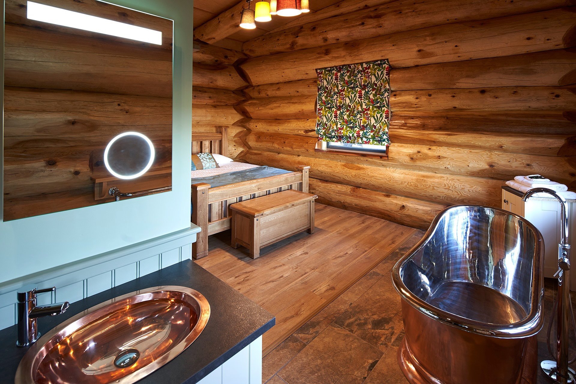 Kouzelný srub neobvyklého tvaru