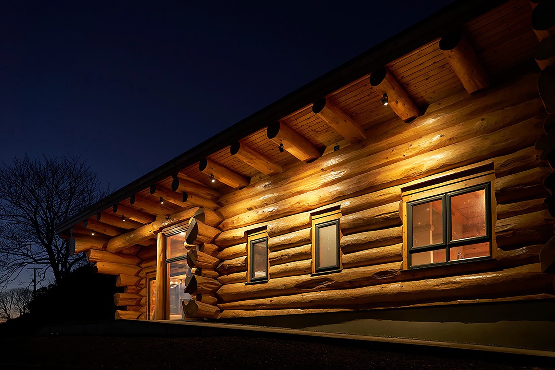 Kouzelný srub neobvyklého tvaru